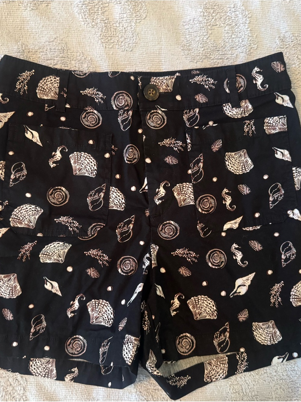 LOFT Palmer Shorts in Seashell